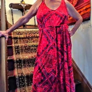 A long stretch Jersey halter top dress